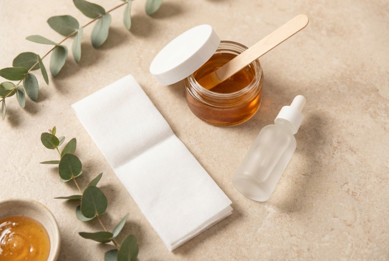 Waxen van de bovenlip: huidvoorbereiding, applicatie en nazorg