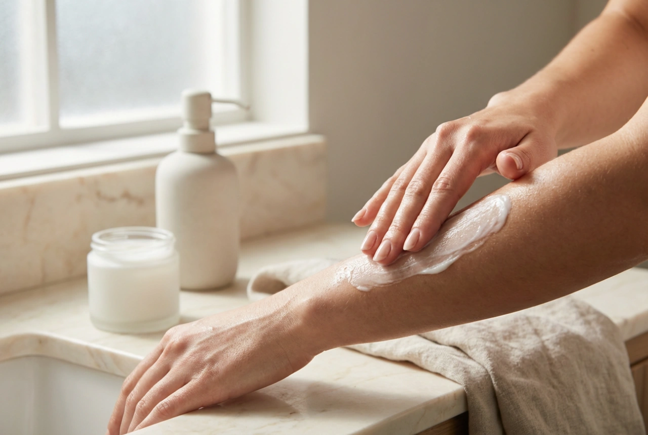 Sterk hydraterende balsem: redding voor de uitgedroogde huid stap voor stap