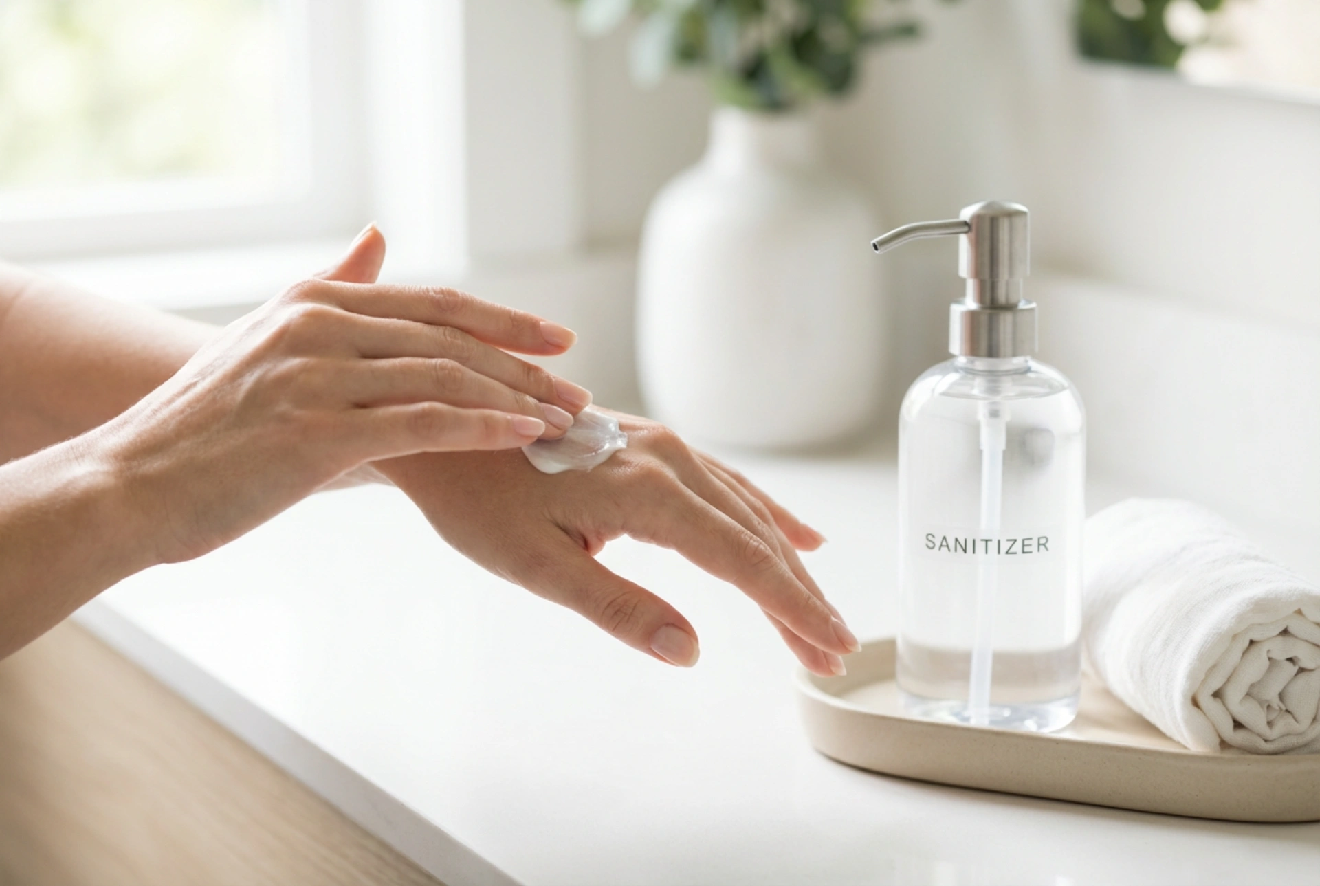 Handdesinfectie zonder irritatie: toepassing, hoeveelheid en nazorg