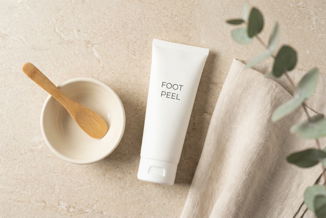 Enzymatische voetpeeling: milde exfoliatie stap voor stap