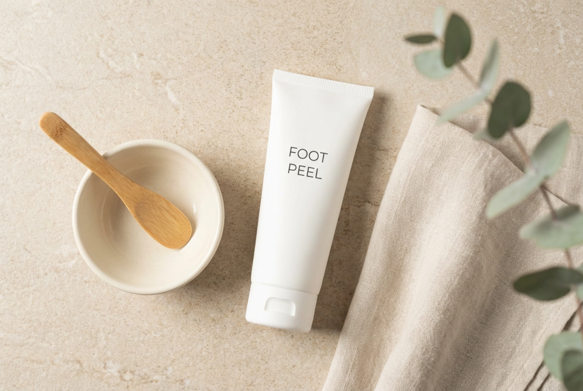 Enzymatische voetpeeling: milde exfoliatie stap voor stap