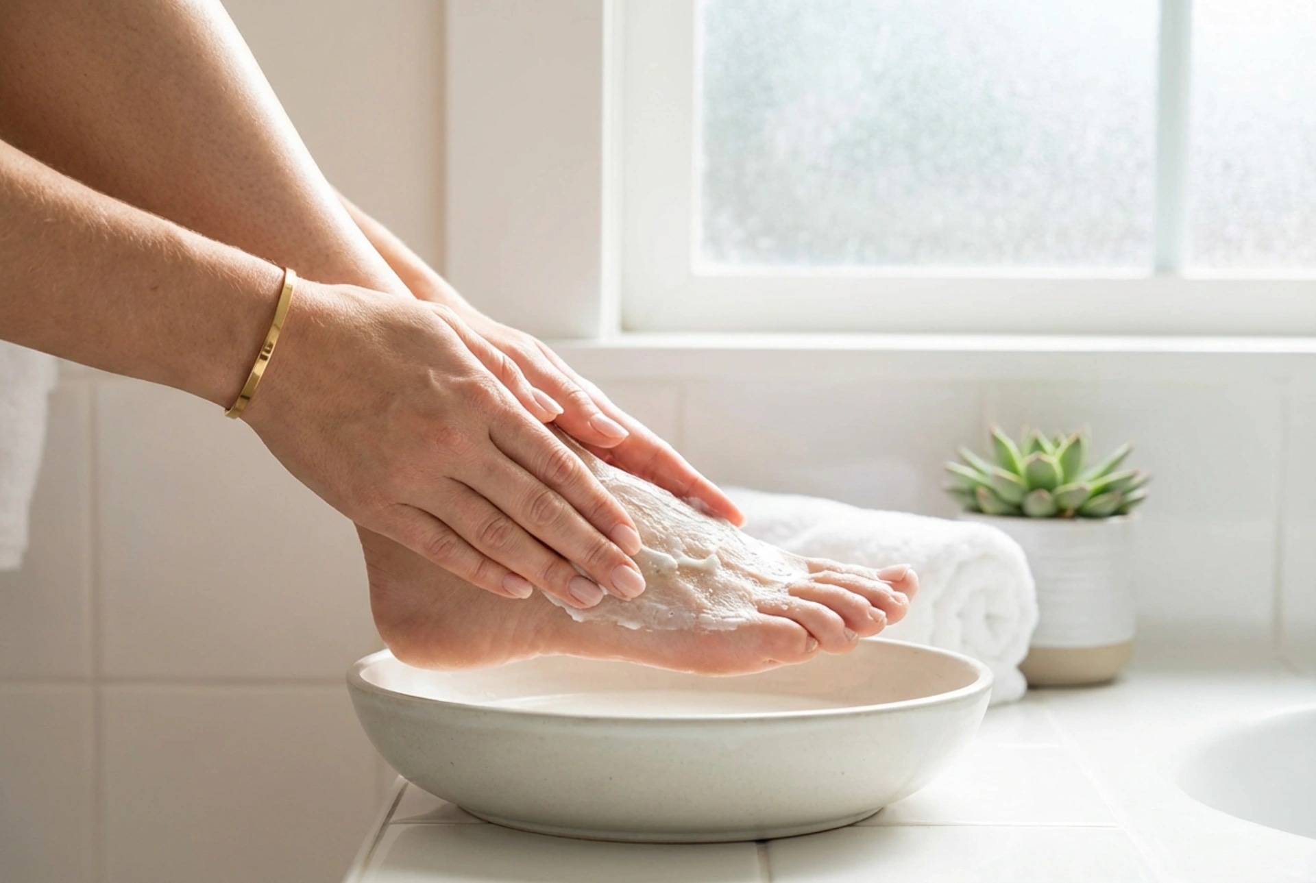 Exfoliërend voetmasker: hoe je de behandeling veilig thuis kunt uitvoeren
