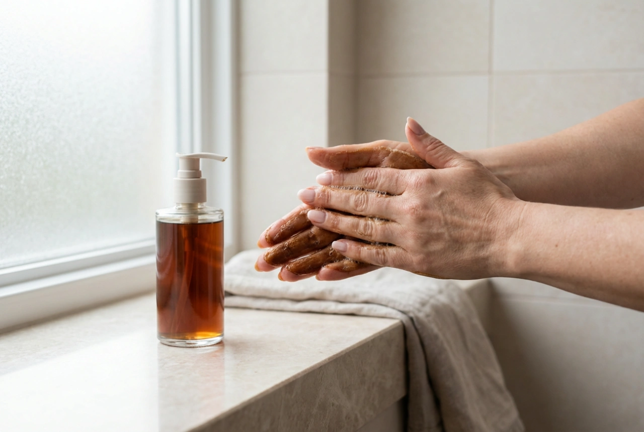 Vloeibare zwarte zeep: hoe te laten schuimen, gebruiken en de huid van de handen beschermen