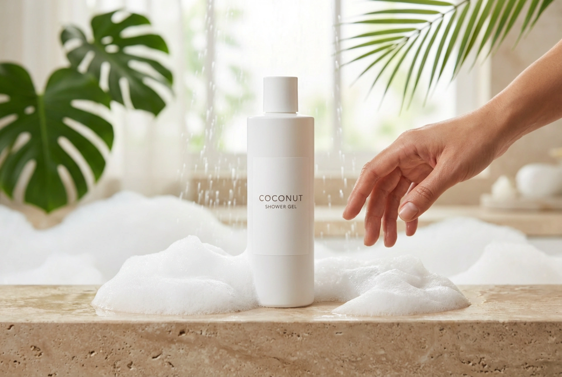 Kokos douchegel: een keuze voor geur, schuim en huidverzorging