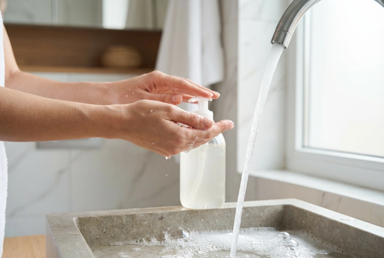 Hoe kies je een handzeep en was je je handen effectief maar zacht?