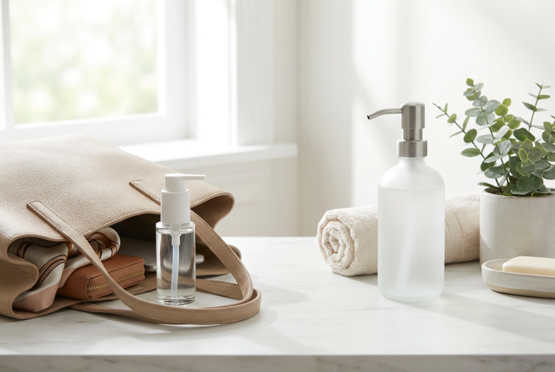 Handdesinfectie in de handtas en thuis: praktische tips voor dagelijkse verzorging