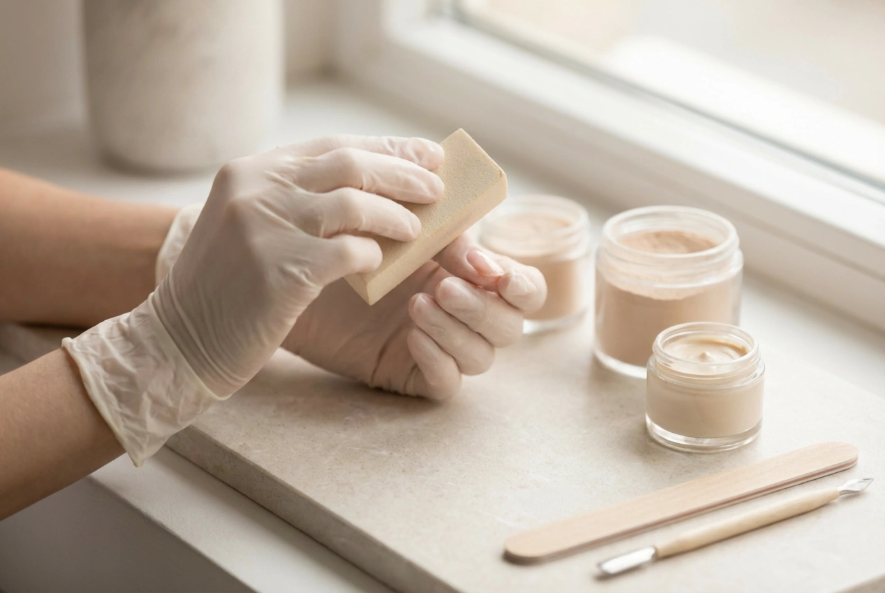 Japanse manicure: set en stap-voor-stap handleiding