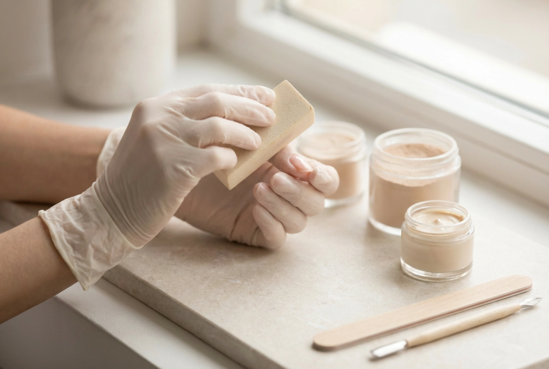 Japanse manicure: set en stap-voor-stap handleiding