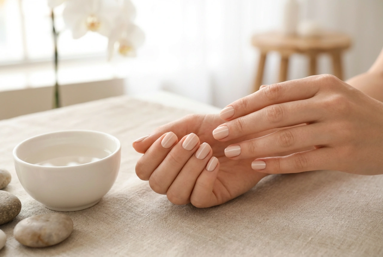 Korte hybride nagels: optisch verlengen en nauwkeurig lakken