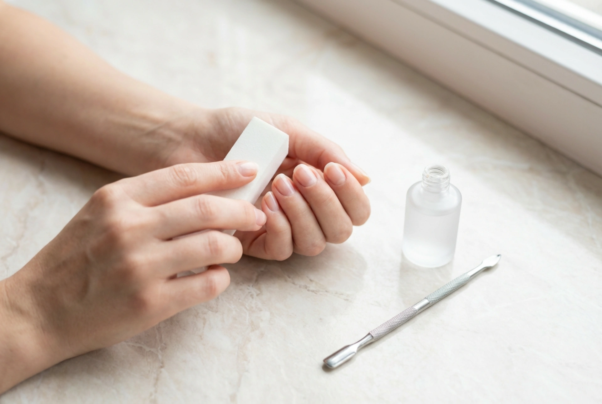 Hybride Manicure van A tot Z: Nagelvoorbereiding en Applicatie