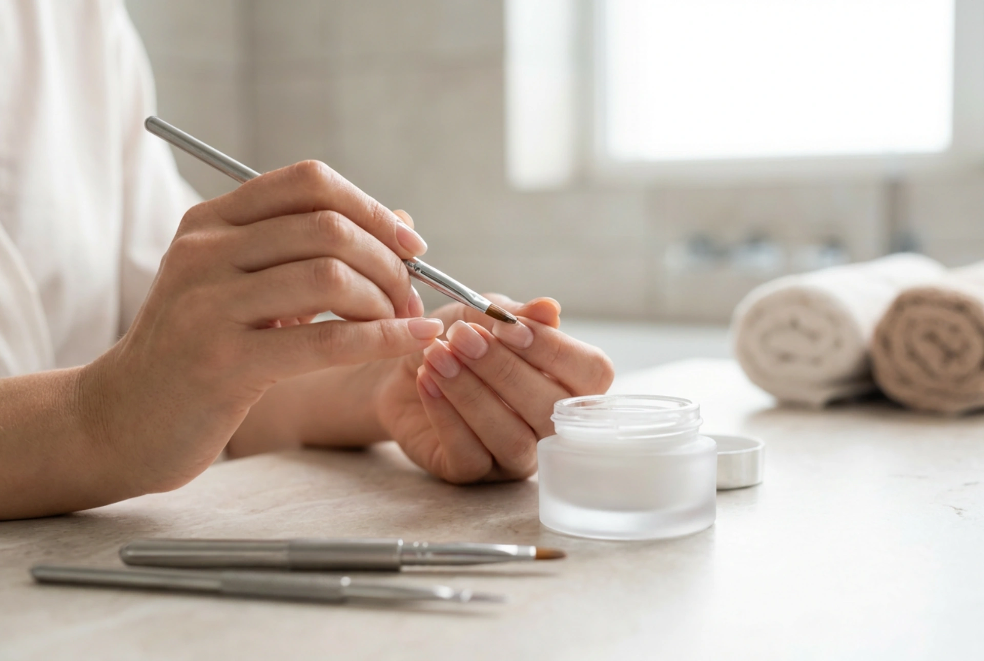 Nagelverlengingsgel: dichtheid kiezen, aanbrengen en uitharden