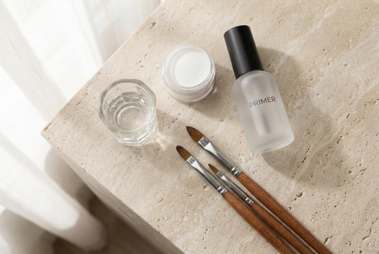 Acrylnagels set: essentiële producten en basistechnieken voor thuis