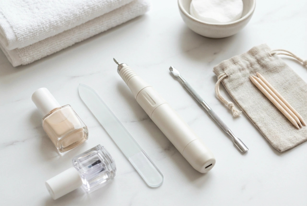 Hoe kies je een nagelset met freesmachine: onderdelen en veiligheid