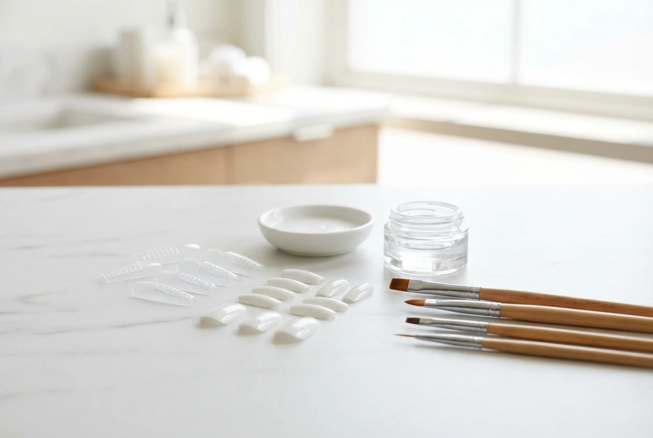 Accessoires voor nagelverlenging: sjablonen, tips en techniek