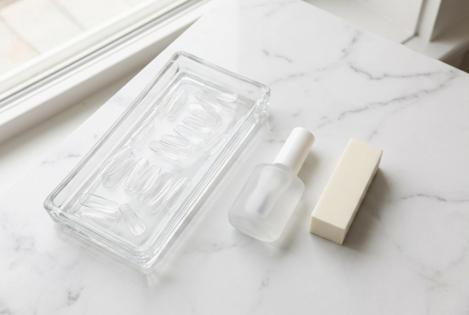 Nagelverlengingsset met tips: wat heb je nodig en hoe lijm je zonder vlekken