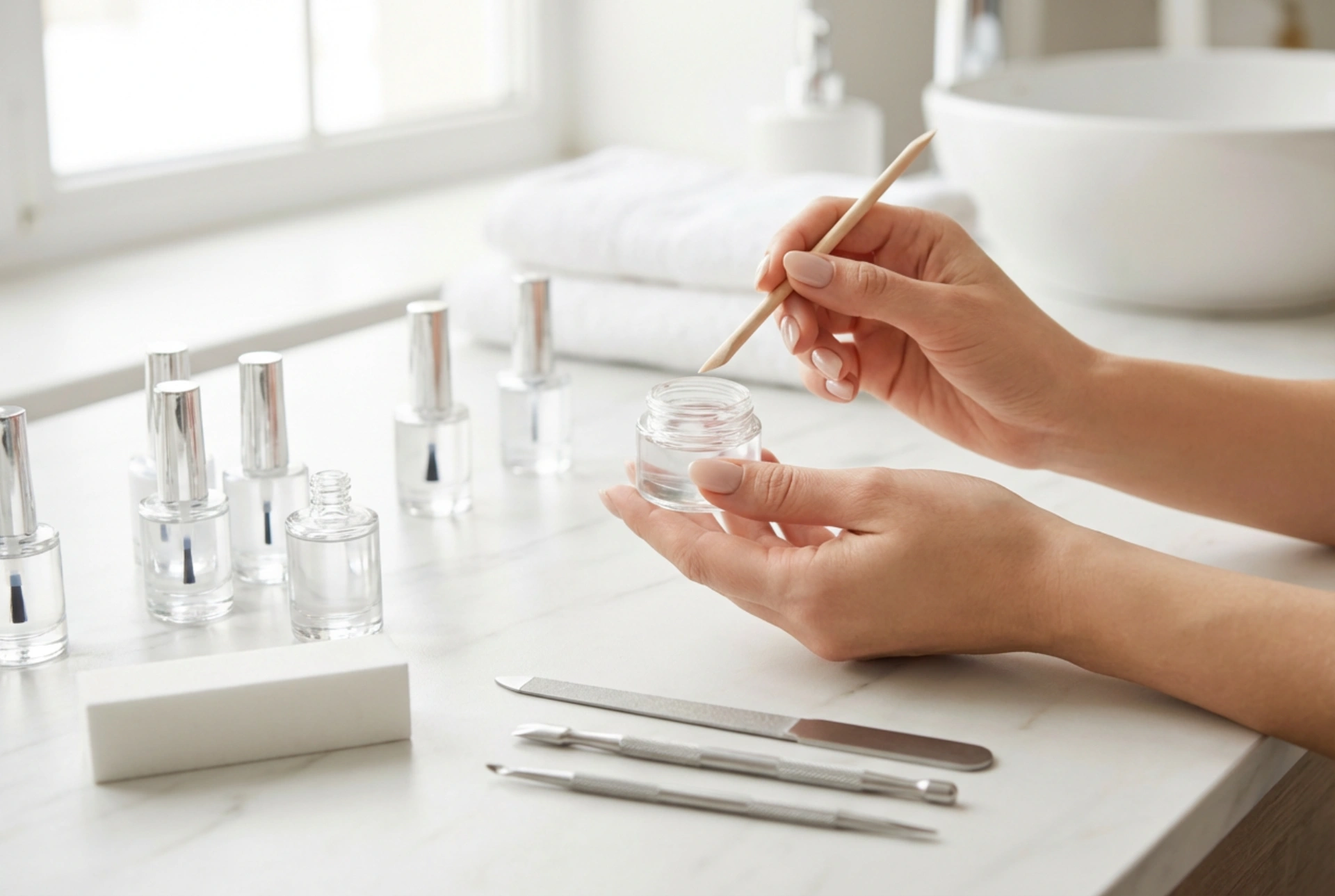 Nagelverlengingssets: inhoud en een veilige stapsgewijze applicatie
