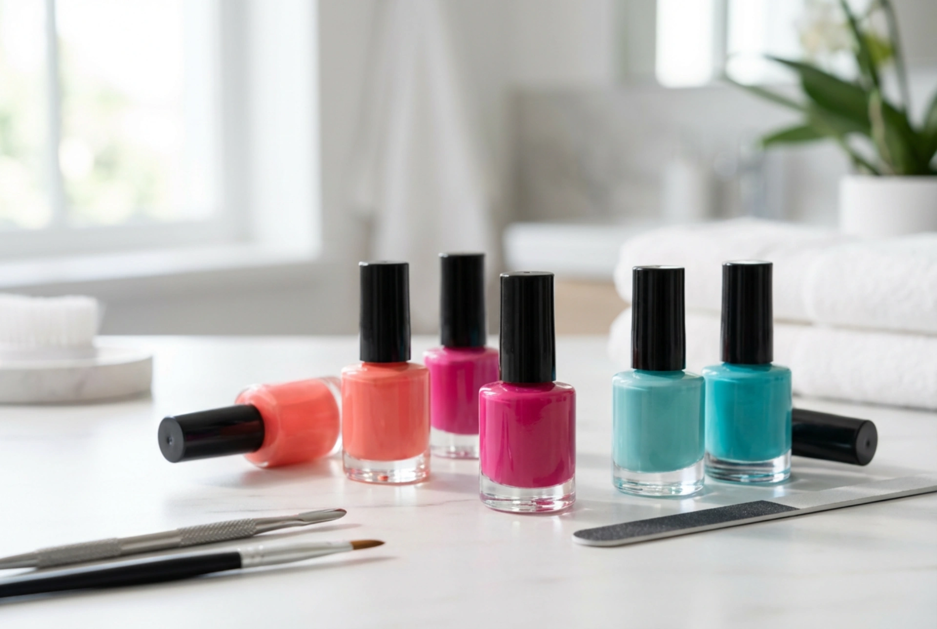 Zomerse gellak: nagelvoorbereiding, felle kleuren kiezen en glans behouden