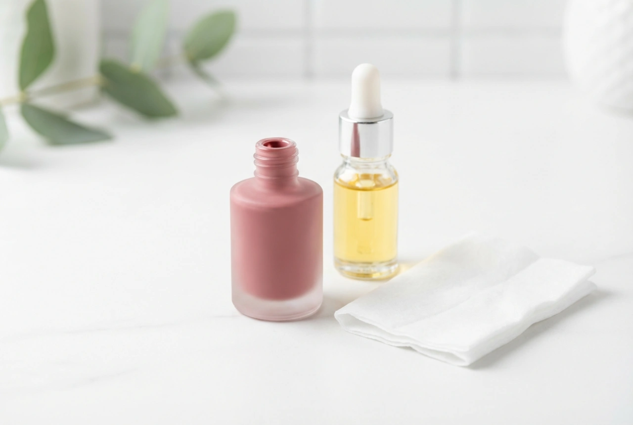 Vlekkeloze matte hybride manicure: matte topcoats, ontvetten en verzorging