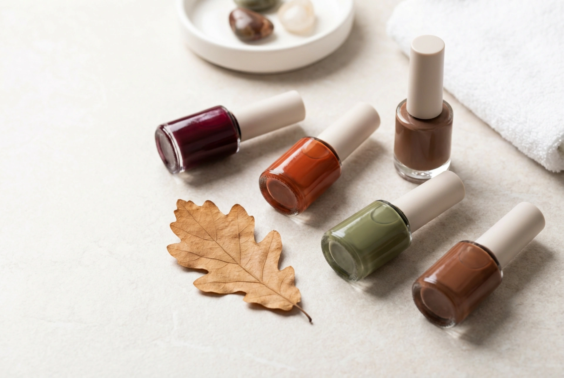 Gellak voor de herfst: voorbereiding, herfstkleurenpaletten en een duurzame afwerking