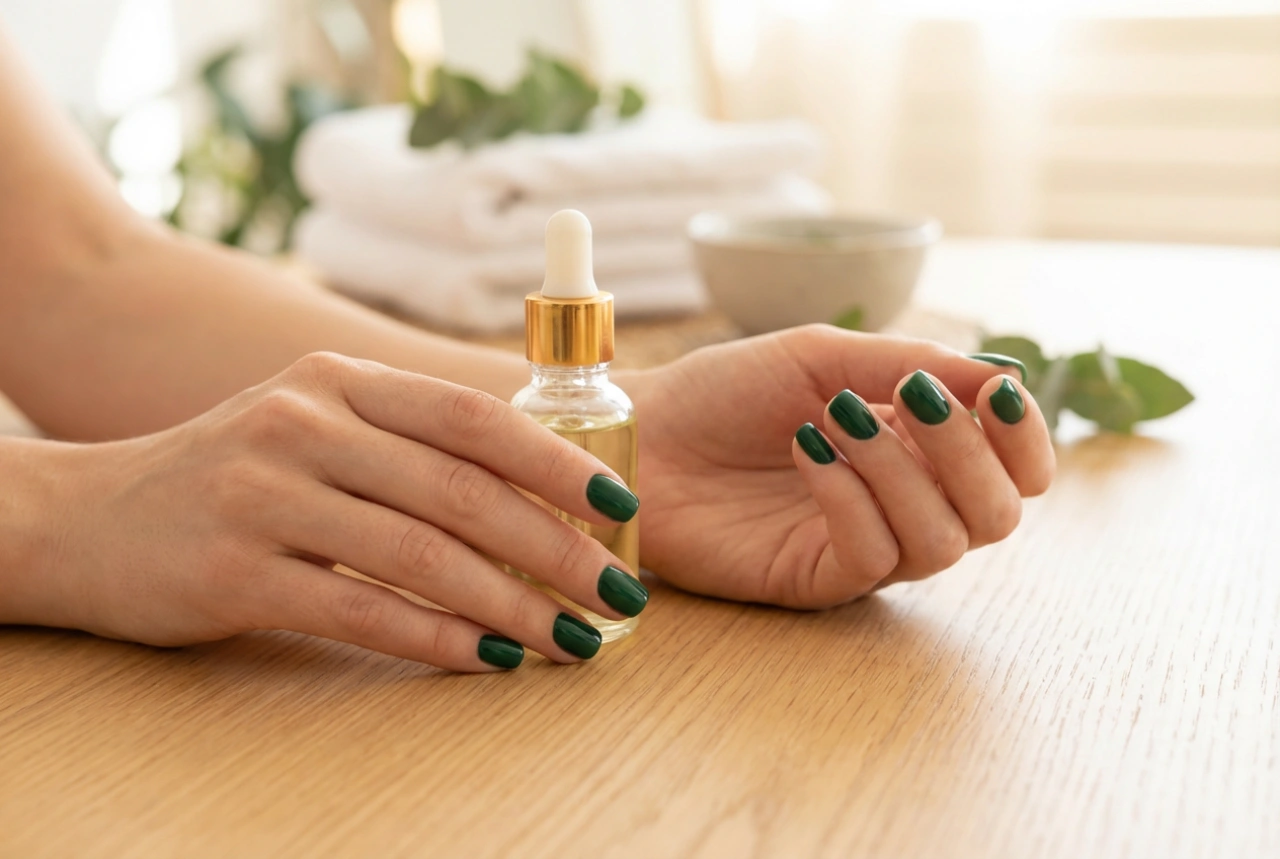 Herfst gellak op de nagels: kleuren, patronen en verzorging achteraf
