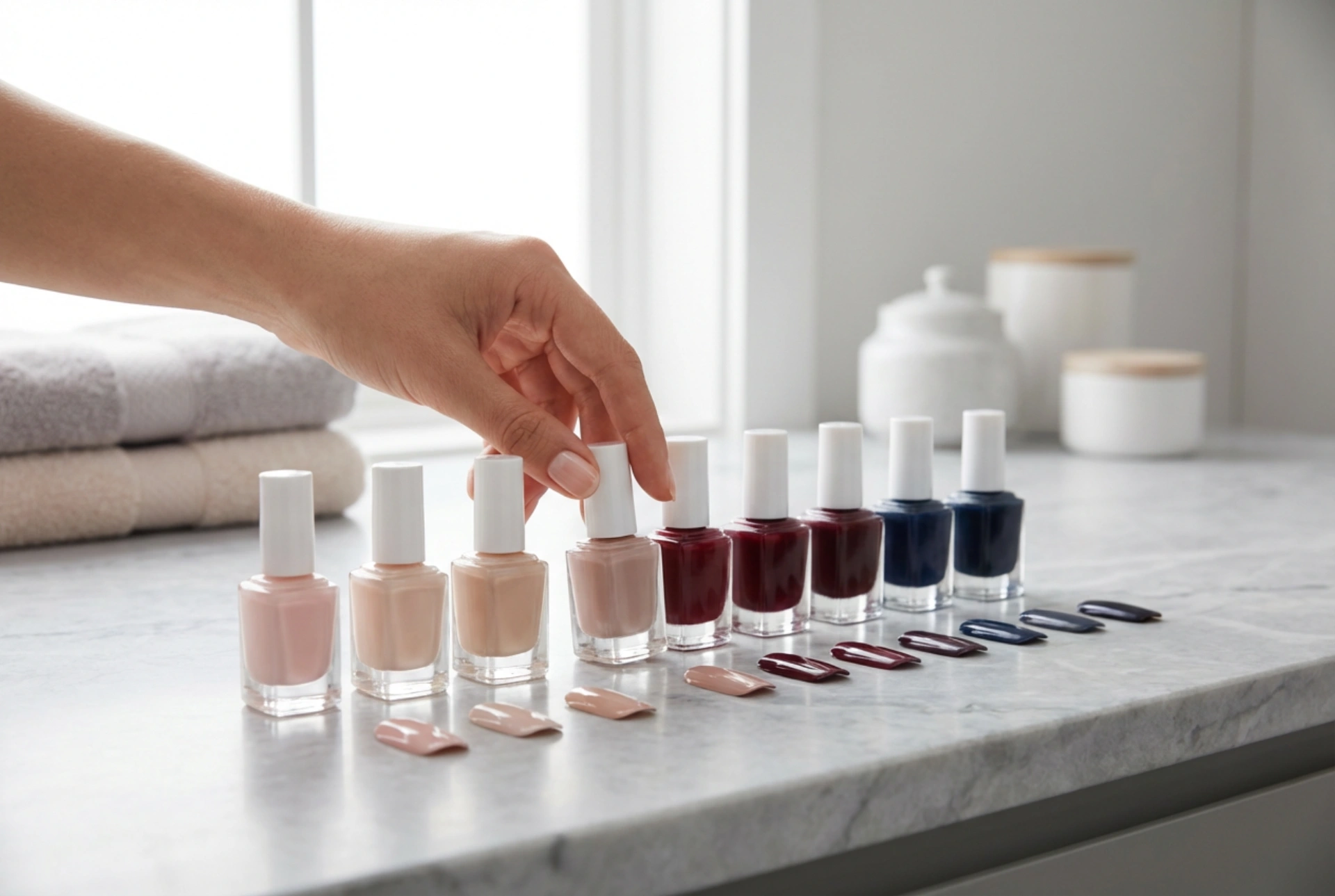 Gelnagellak kleuren afgestemd op huidskleur en gelegenheid: paletten en applicatietechnieken