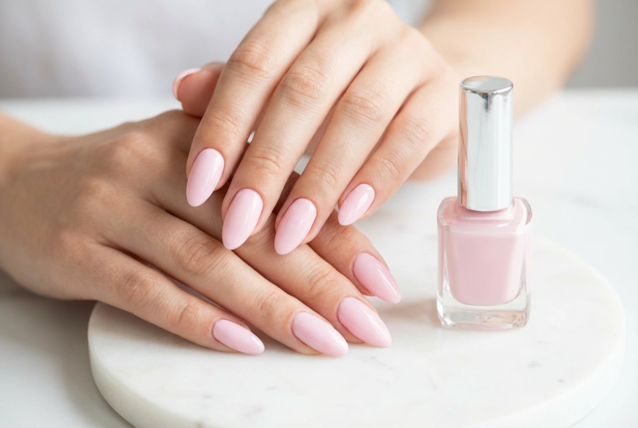 Lichte hybride nagels: technieken voor een egale kleur zonder strepen