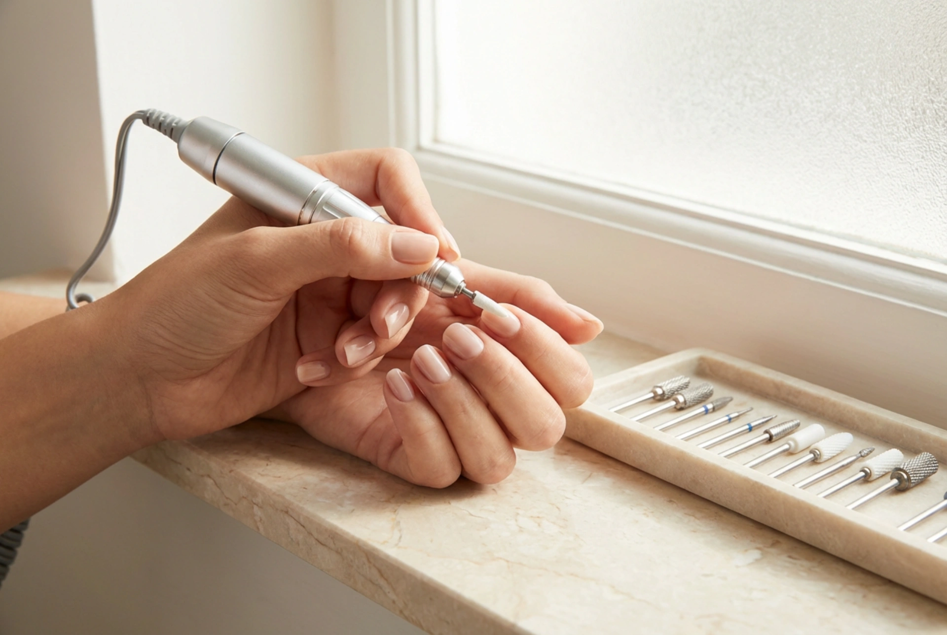 Professionele nagelfrees: parameters, opzetstukjes, techniek