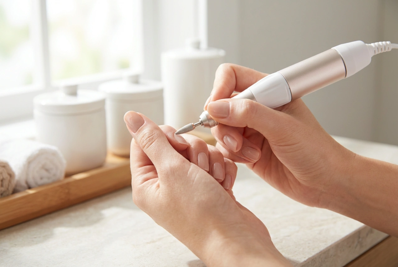 Krachtige nagelfrees in de praktijk: hoe te werken zonder irritatie