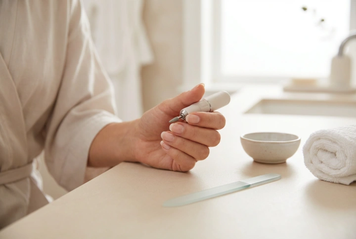 Kleine nagelfrees: compact ontwerp en werktechniek