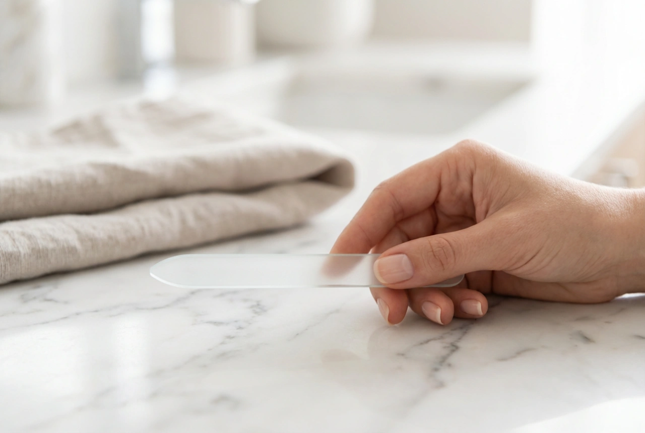 Glazen nagelvijlen: voordelen, vijltechniek en onderhoud