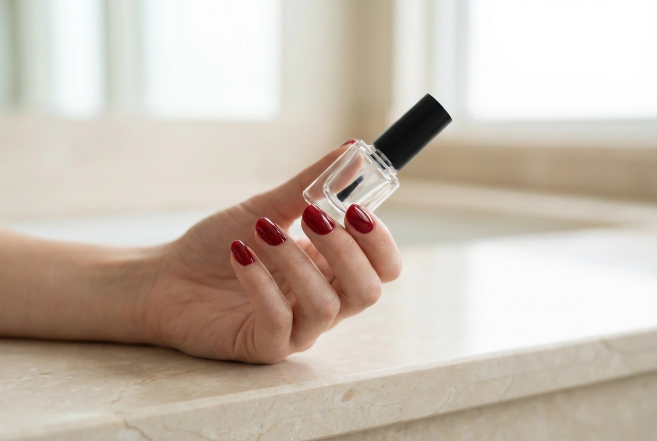 Rode nagels zonder fouten: voorbereiding, lakken en fixeren
