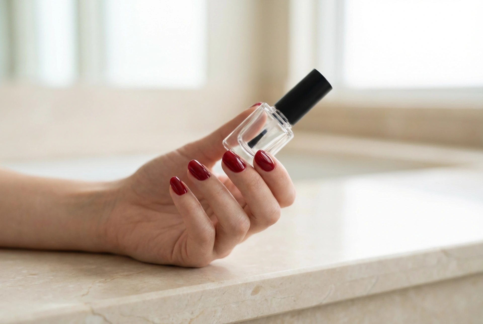 Rode nagels zonder fouten: voorbereiding, lakken en fixeren