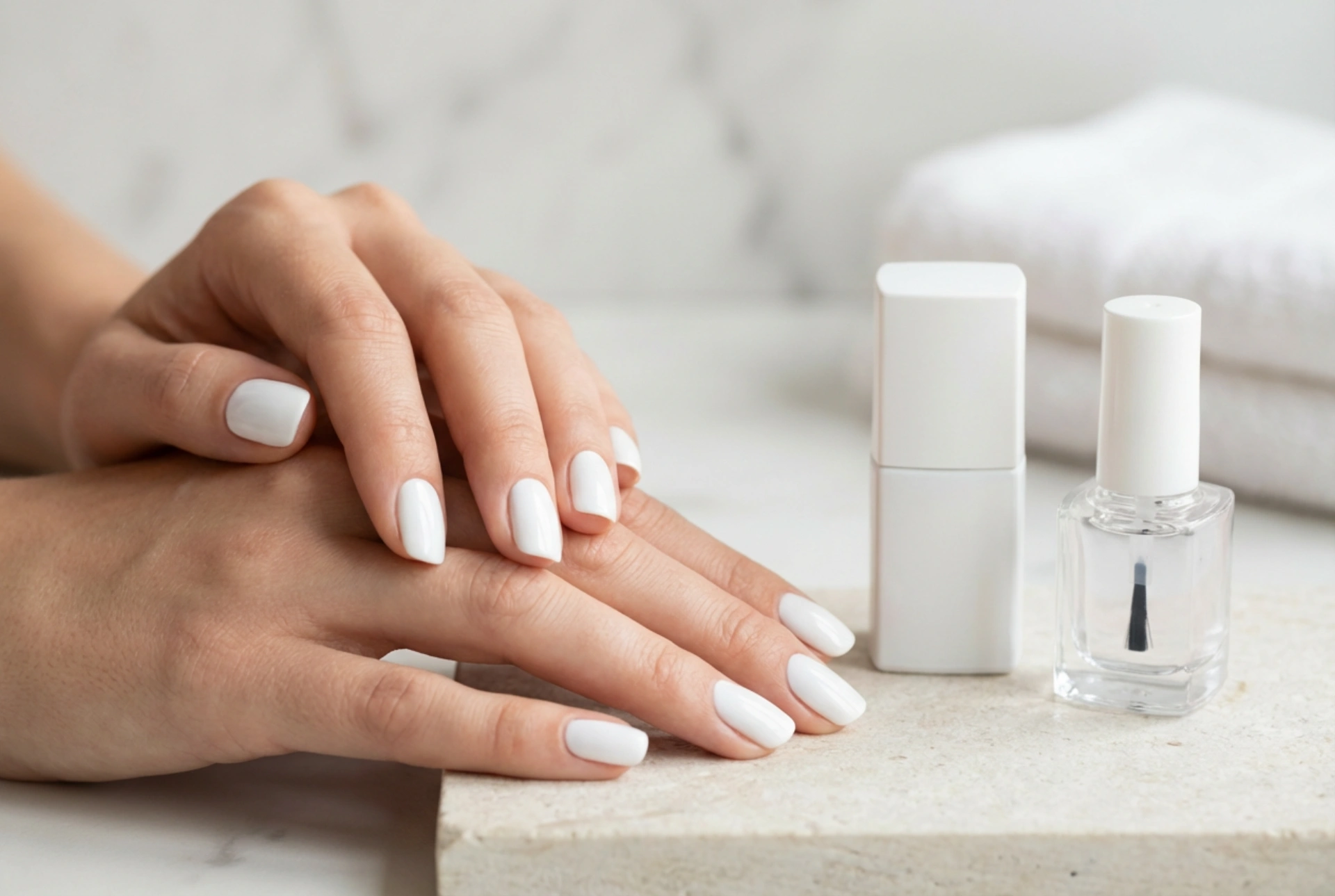 Witte nagels zonder strepen: applicatietips, dekking en de juiste basislaag
