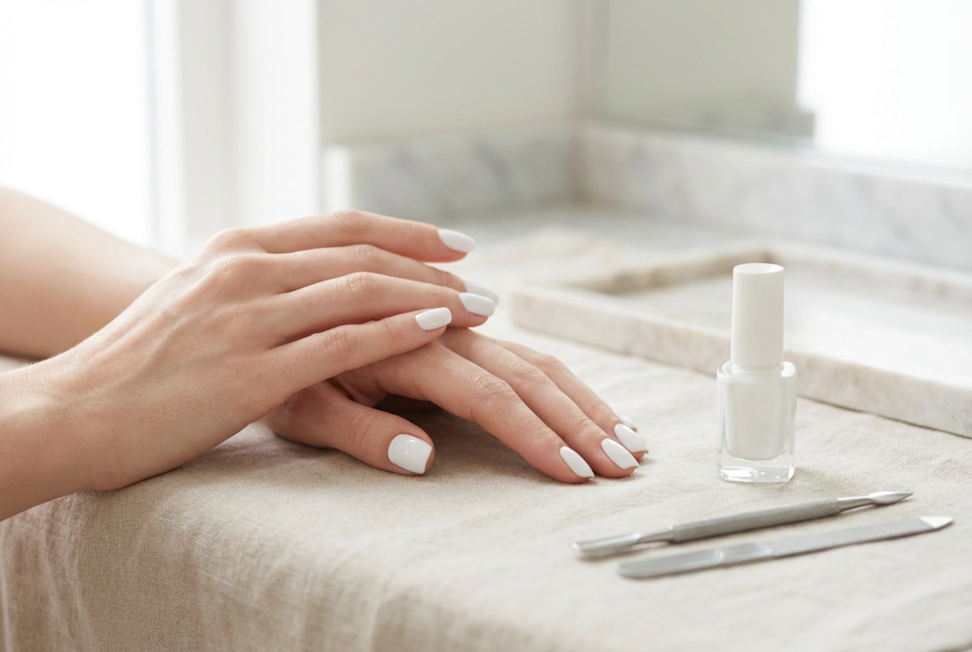 Witte nagels lakken, verzorgen en versieren