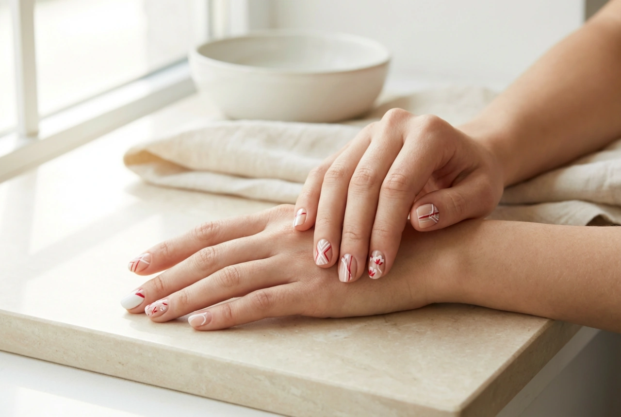 Wit-Rode Nagels: 5 Technieken voor een Stijlvolle Manicure