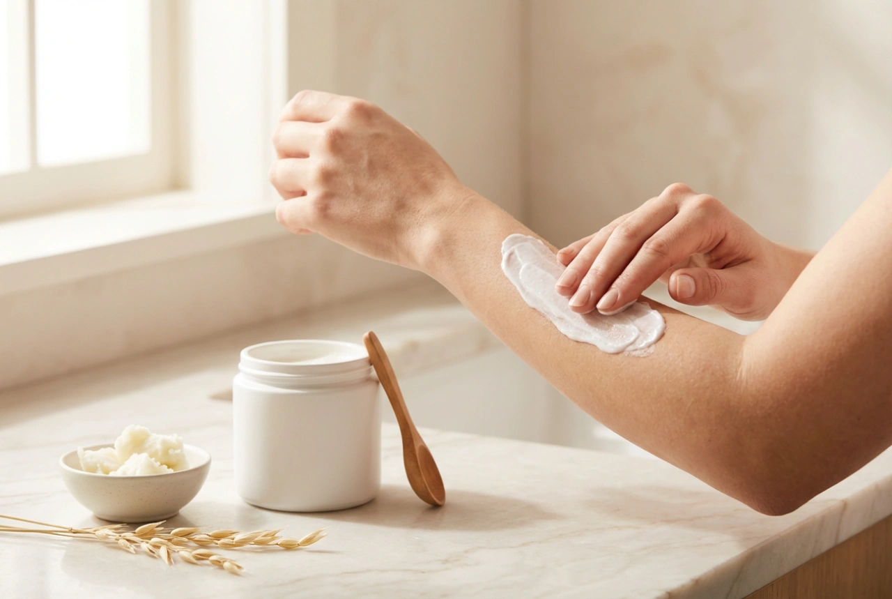 Lichaamsbalsem voor de droge huid: ingrediëntenkeuze en applicatie na het baden