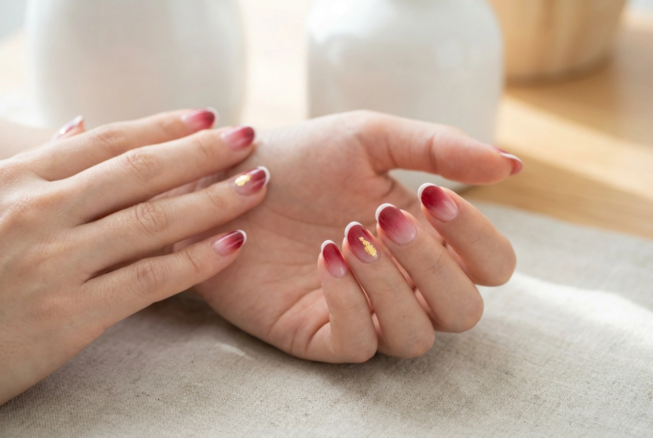 Rood-Roze Nagels: Subtiele Overgangen, French en een Accentnagel