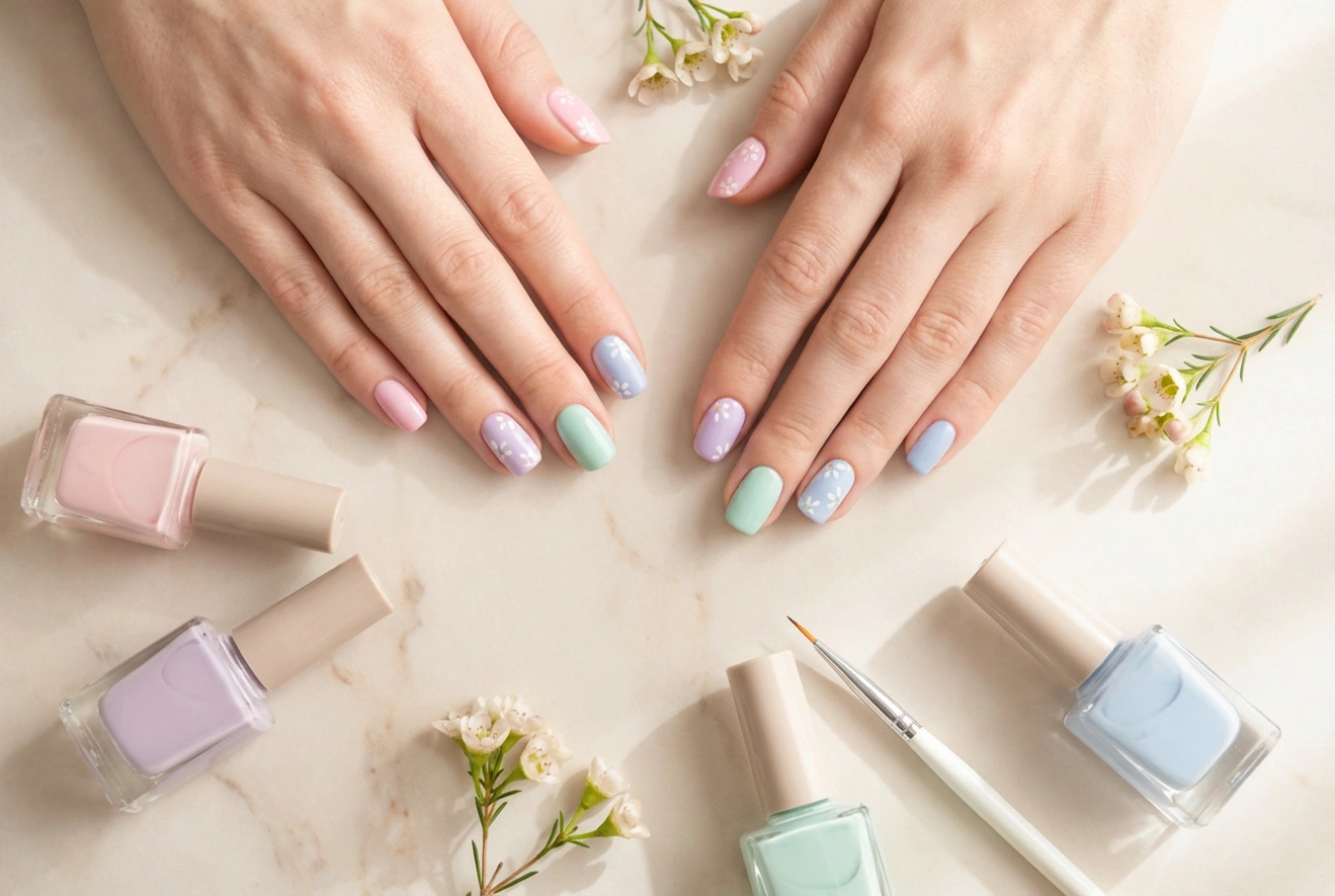 Lente Hybride Nagels: Kleurenpalet, Patronen en Snelle Technieken