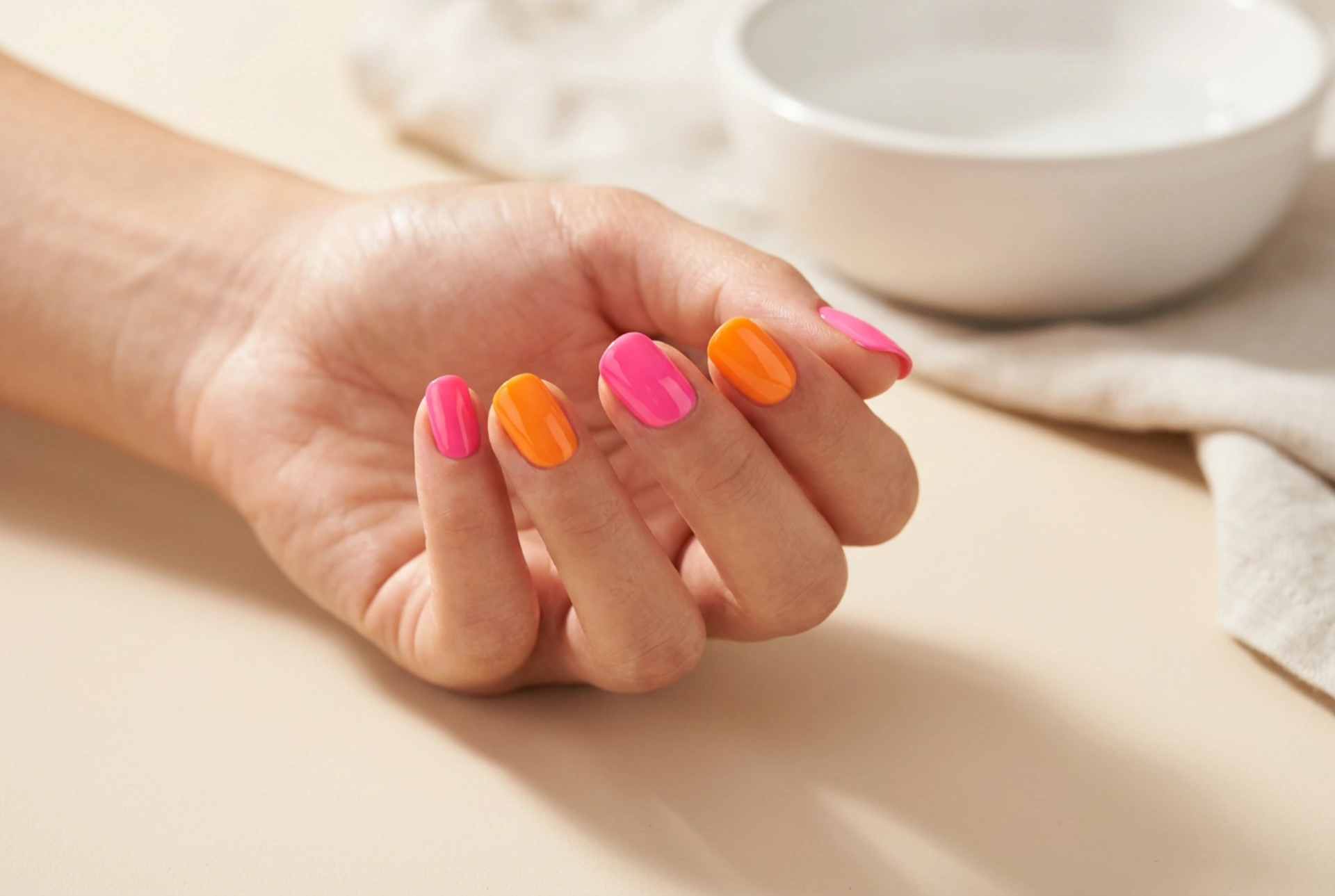 Neon Nagels voor de Zomer: Nagelplaat Voorbereiden en Gelijkmatige Dekking