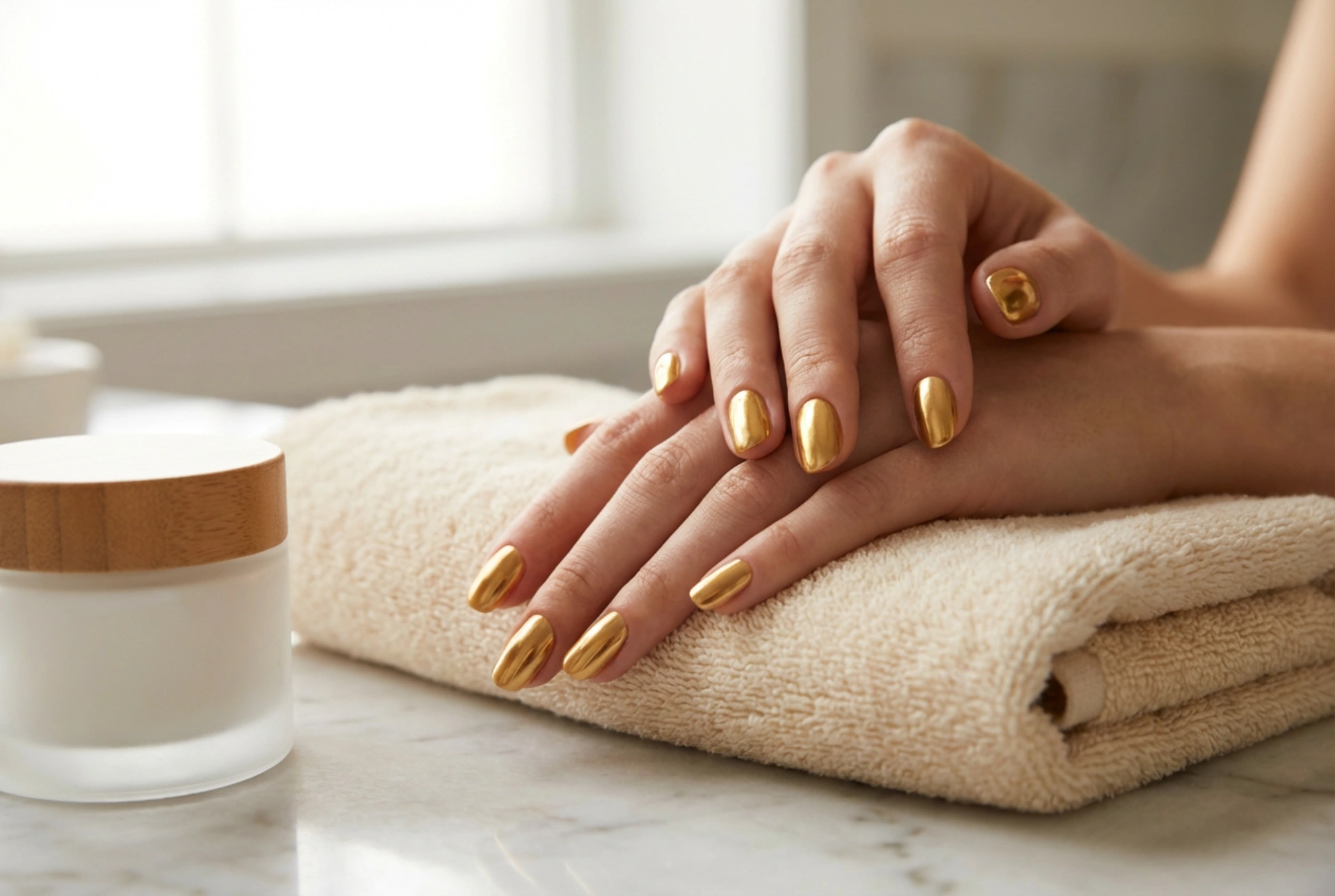 Feestelijke gouden nagels: zo krijg je een egale glans en langdurig resultaat