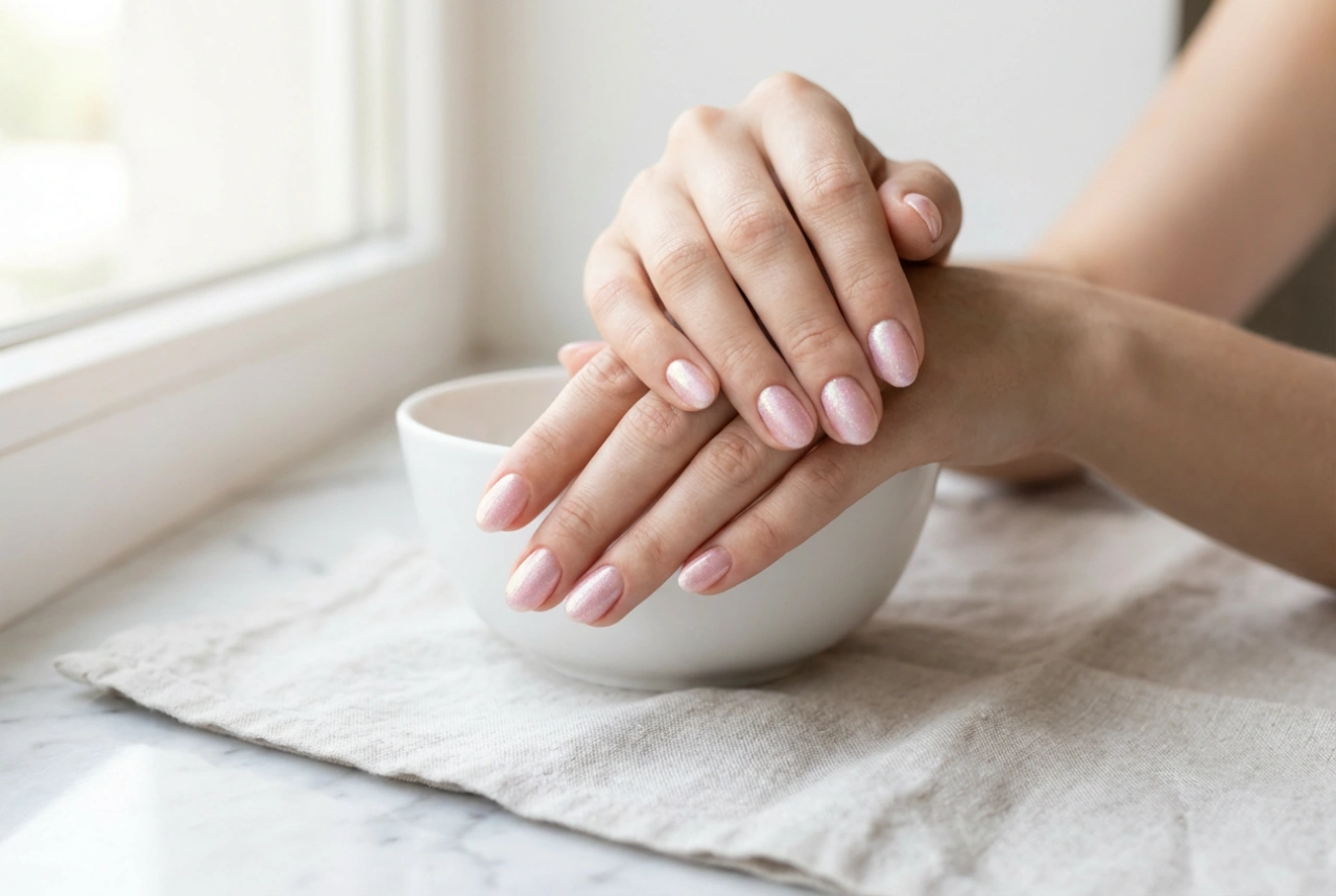 Poedereffect op Nagels: Perfecte Roze Nagels Zonder Vegen