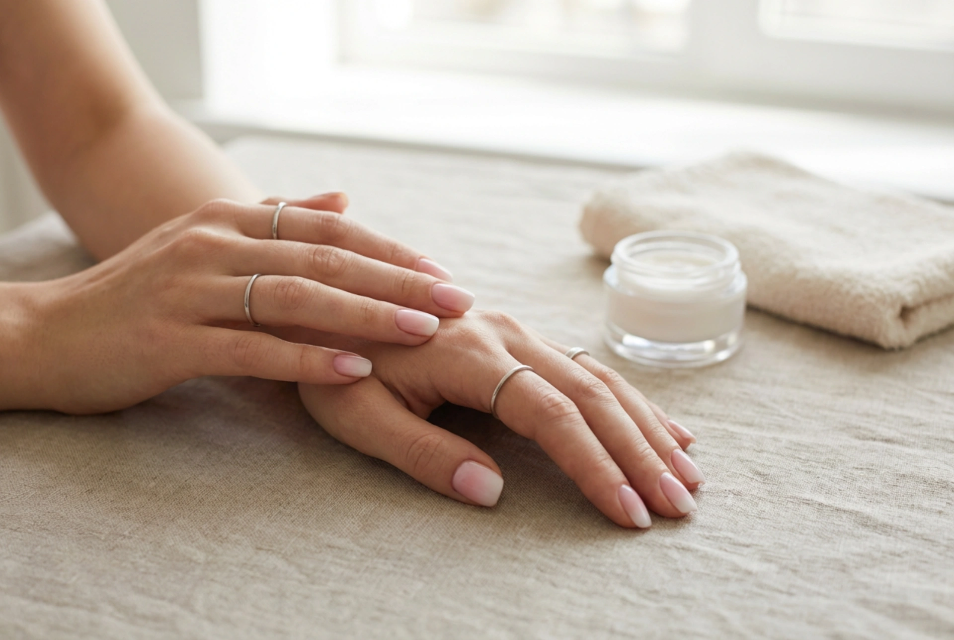 Babyboomer en French: roze-witte nagels voor iedereen