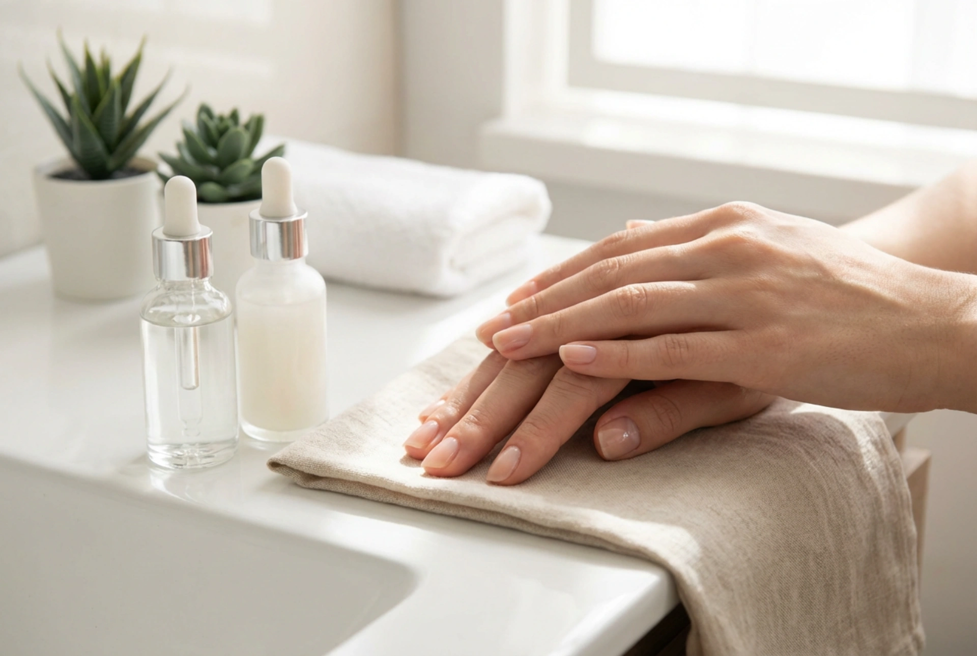 Natuurlijke nagels: basis, egalisatie en een glanzende finish
