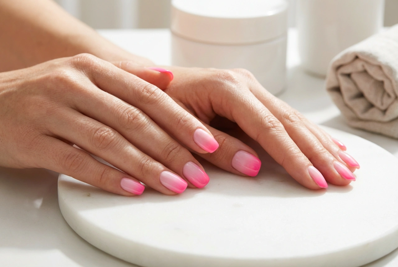 Roze ombre nagels stap voor stap: van babyboomer tot neon