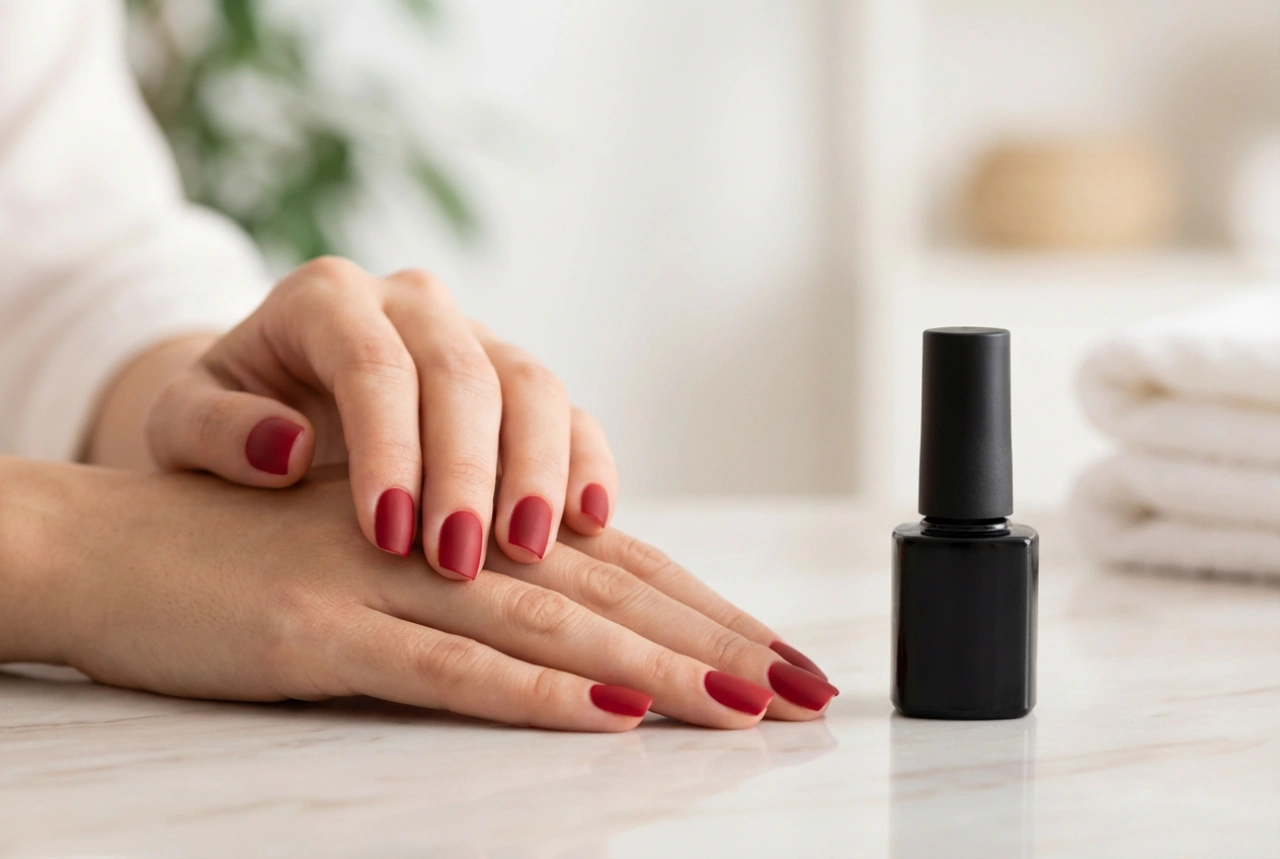 Rode matte nagels voor elke gelegenheid: hoe krijg je de perfecte matte finish