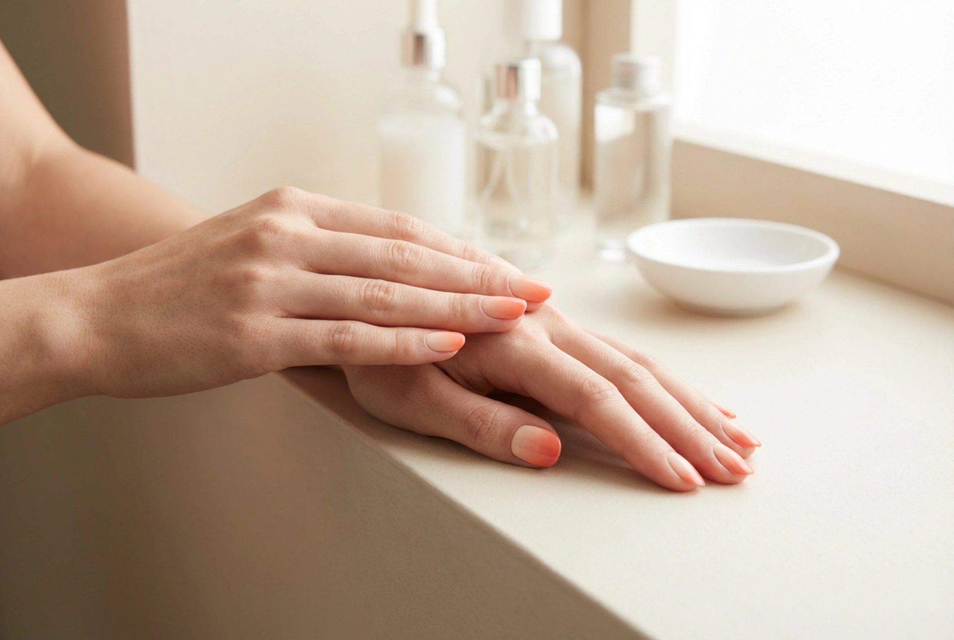 Perzik ombre nagels: een stappenplan voor de perfecte perzik overgang
