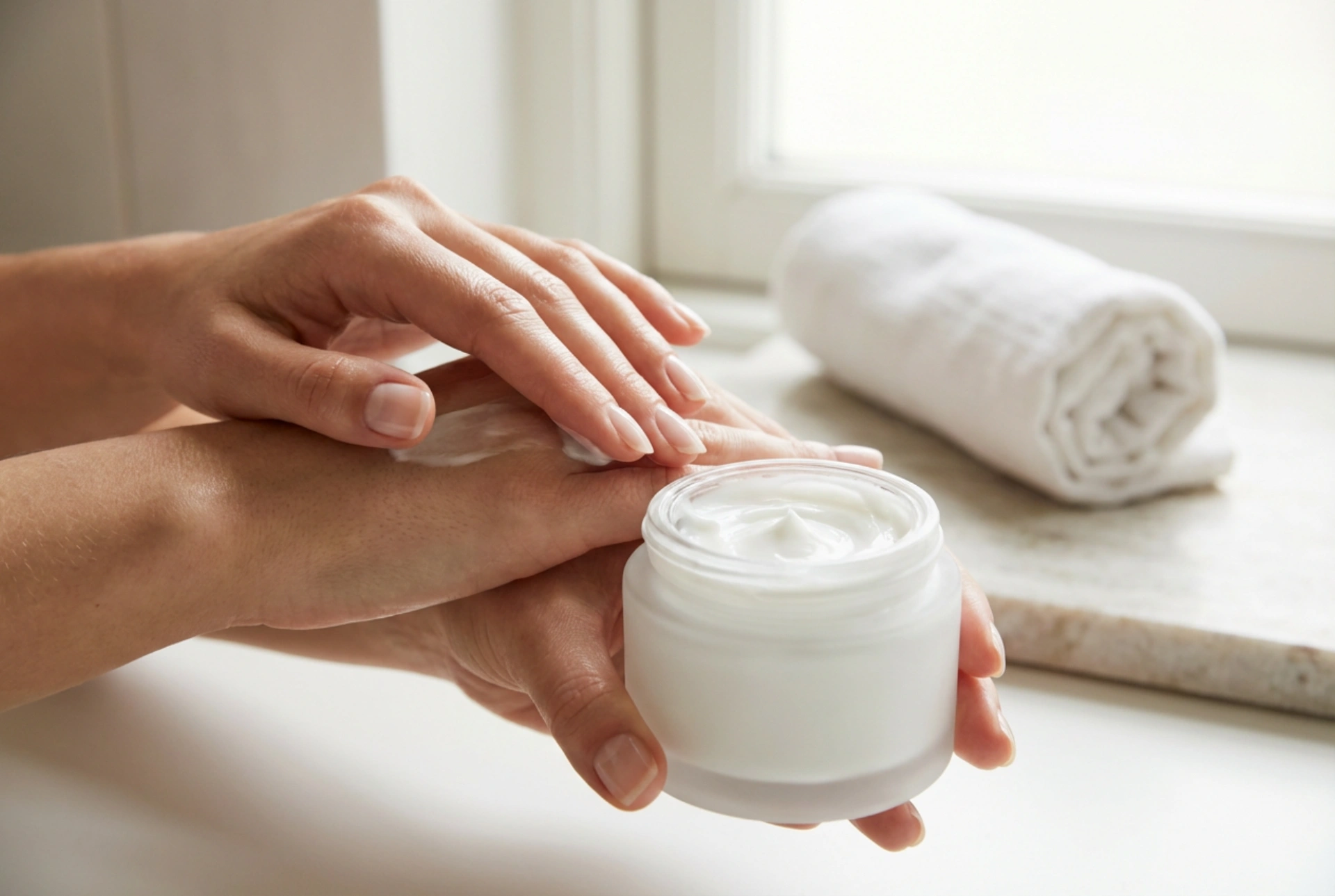 Crème voor zeer droge handen: ingrediënten, toepassing en frequentie