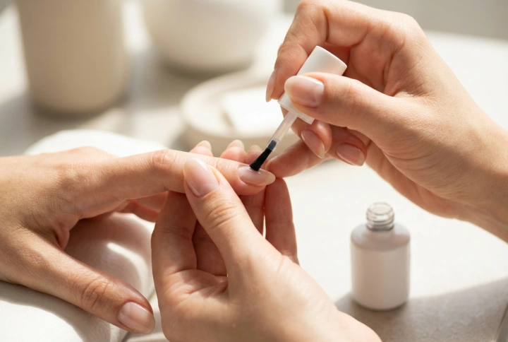 Opbouwende basecoat voor nagels: versterking, egalisatie en correcte toepassing