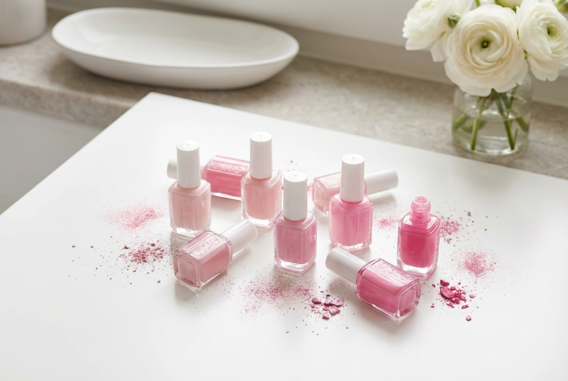 Roze gelnagellak: tinten, dekking en elegante afwerkingen