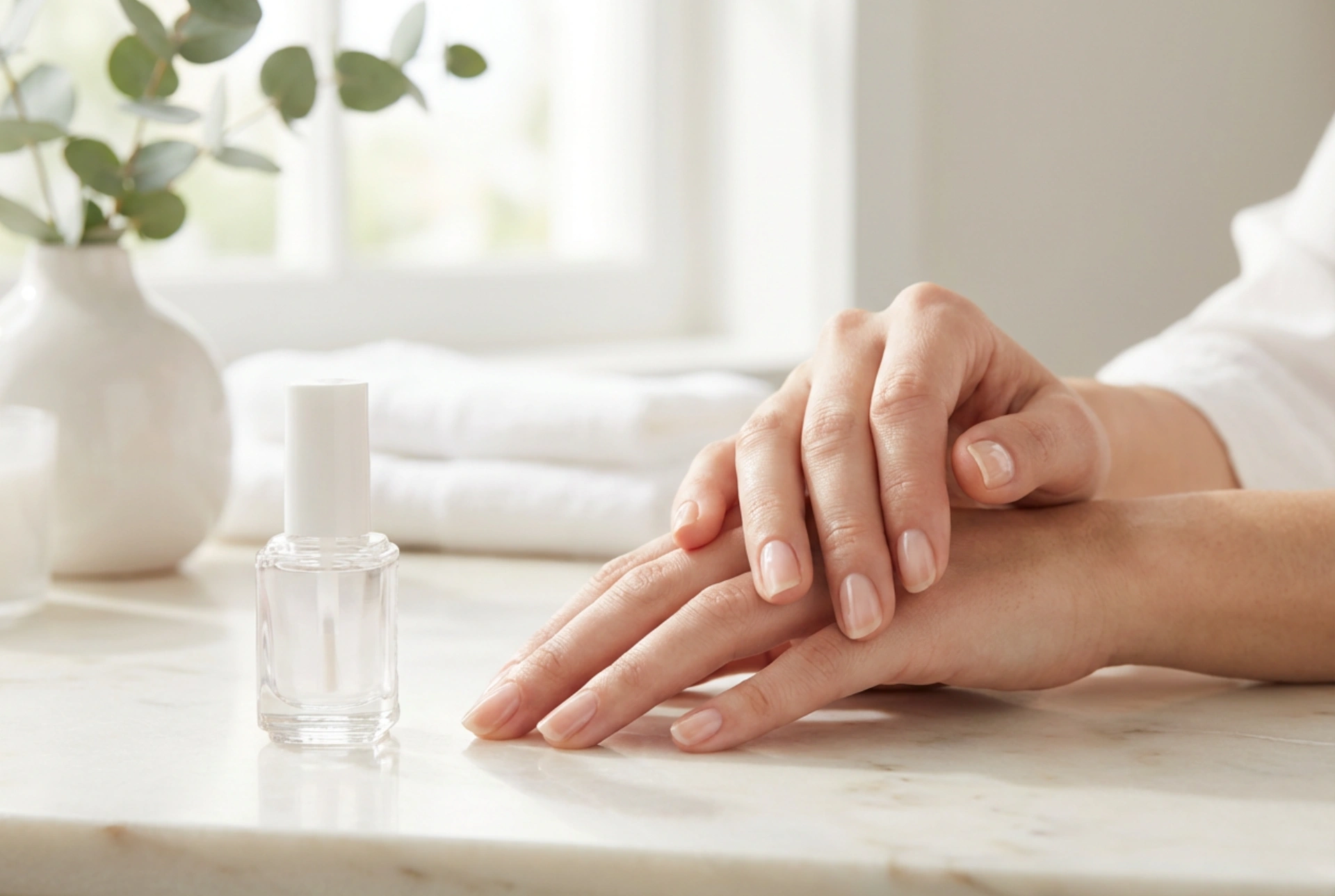Transparante gellak: nagelplaat egaliseren en een natuurlijk resultaat